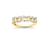 Thomas Sabo Charming Ring - TR2346-414-14-54 - Sterling Silber - verg. Gelbgold + Zirkonia weiß - Gr. 54