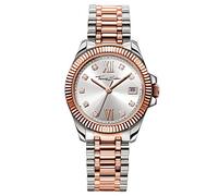 Thomas Sabo - WA0219-272-201-33 mm - Edelstahlgehäuse - Edelstahlarmband m. IP roségoldfarbenen Links - Damenuhr