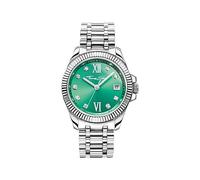 THOMAS SABO Damenuhr Divine Green mit Zifferblatt in Grün silberfarben Edelstahl, Edelstahl Silberfarben