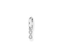 THOMAS SABO Einzel Creole mit Infitnity Anhänger silber 925 Sterlingsilber