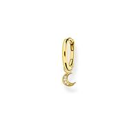 Thomas Sabo Einzel Creole mit Mond Anhänger 925 Sterling Silber CR708