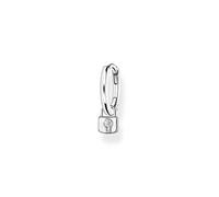 Thomas Sabo Einzel Creole mit Schloss Anhänger 925 Sterling Silber CR700