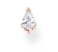 Thomas Sabo H2259-416-14 - Ohrstecker Einzelstück - kein Paar - Sterling Silber - vergoldet Roségold + Zirkonia - Steintraum