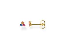 Thomas Sabo Charming Collection - H2138-488-7 - 1 Stück Ohrstecker - Ohrring - Silber - Gelbgold - Zirkonia - Bunt