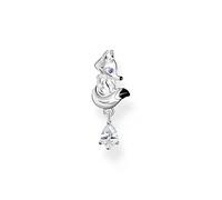 THOMAS SABO Einzel Ohrstecker Fuchs mit weißem Stein