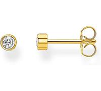 Thomas Sabo Ohrstecker - Weißer Stein - H2136-414-14 gold gold