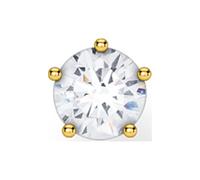Thomas Sabo Charming Collection - H2148-414-14 - 1 Stück Ohrstecker - Ohrring - Silber - Gelbgold - Zirkonia - Klar