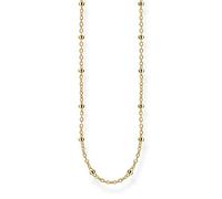 THOMAS SABO Erbskette gelbgold 925 Sterlingsilber, 750 Gelbgold Vergoldung