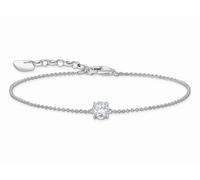 Thomas Sabo Armband mit weißem Zirkonia-Anhänger Silber weiß A2156-051-14-L19V