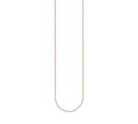 THOMAS SABO Feine Ankerkette roségold 750 Roségold Vergoldung, 925 Sterlingsilber