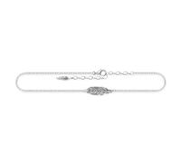 Thomas Sabo Fußkettchen Feder 925 Sterling Silber AK0008-001-21-L27v
