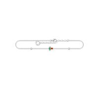 Thomas Sabo Fußkette Ananas silber mehrfarbig AK0022-166-7-L27V