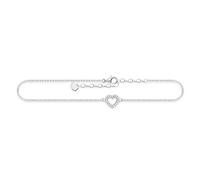 Thomas Sabo Damen Fußkettchen Herz 925 Sterling Silber AK0007-051-14-L27v