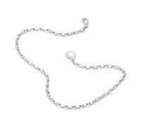 Fußkette THOMAS SABO "Charm Club Fußkettchen" Gr. 27, silber (silberfarben), Fußketten, Damen, 27, Metall (58171613-27) silberfarben