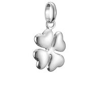 Thomas Sabo Charm Club Connect Charm-Anhänger Glücksklee in 3D Recyceltes 925 Silber CC1236-001-21