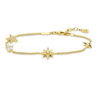 THOMAS SABO Armband »Sterne gold, A1916-414-14-L19v«, mit Zirkonia