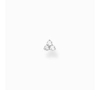 Thomas Sabo Einzel Ohrstecker weiße Steine silber weiß H2138-051-14