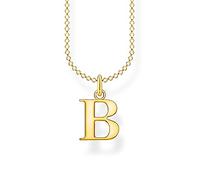 THOMAS SABO Halskette Buchstabe B vergoldetes Silber KE2011-413-39