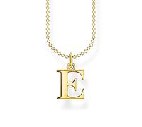 THOMAS SABO Halskette Buchstabe E vergoldetes Silber KE2014-413-39