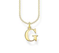 THOMAS SABO Halskette Buchstabe G vergoldetes Silber KE2016-413-39
