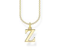 Thomas Sabo KE2035-413-39-L45V Buchstaben Initialen Kette - Z - Silber verg. Gelbgold 38-45 cm