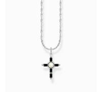 Thomas Sabo Halskette - Cross Romance - KE2296-167-11-L45V schwarz