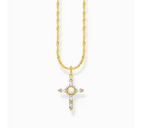 Thomas Sabo Halskette - Cross Romance - KE2296-445-14-L45V gold