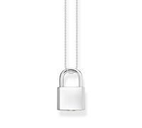 Thomas Sabo Gravur Kette & Vorhängeschloß Anhänger KE2130-001-21-L45V Silber - 40-45 cm