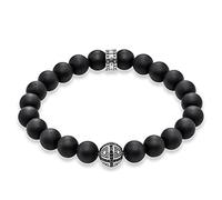 Thomas Sabo - A1355-705-11-L17 - Armband - 17 cm - Silber - geschwärzt - Obsidian - Zirkonia