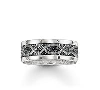 THOMAS SABO Herren-Dezenter Freundschaftsring 925 Sterlingsilber mit '- Ringgröße 62 TR2006-051-11-62