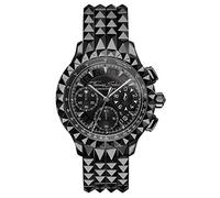 THOMAS SABO Herren Herrenuhr Edelstahl, Edelstahl Schwarz WA0359-202-203