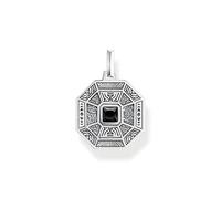 Thomas Sabo Schmuck PE950-507-11 Unisex Anhänger Talisman mit Onyx