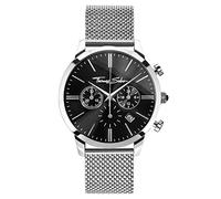 THOMAS SABO Herrenuhr Rebel Spirit Chrono Edelstahl, Edelstahl Silberfarben