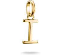 Thomas Sabo Charm-Anhänger Buchstabe I Connect, vergoldet 18k, recyceltes 925 Silber