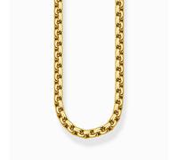Collierkettchen THOMAS SABO "Venezianerkettengliederung, 4,0 mm breit, KE1110-413-39-L53" Gr. 53, gold (gelbgoldfarben), Halsketten, Damen, 53, Silber 925 (Sterlingsilber) (76947269-53) gelbgoldfarben