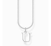 Thomas Sabo Charming Collection - KE2030-001-21-L45v - Buchstabe U - Kette mit Anhänger - 38-40-42-45 cm - Silber