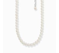Thomas Sabo Kette KE2116-167-14-L45V Sterling Silber + Süßwasserzuchtperle + Zirkonia weiß - 45 cm