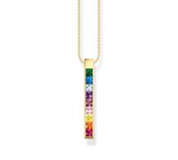 Thomas Sabo - KE2146-996-7-L45V - Collier - Damen - 925er Silber gelbvergoldet - 40-45cm