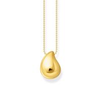 THOMAS SABO Kette 925 Sterlingsilber, 750 Gelbgold Vergoldung