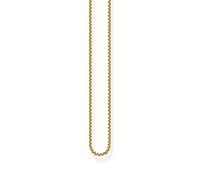 THOMAS SABO Kette 750 Gelbgold Vergoldung, 925 Sterlingsilber
