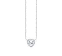 Thomas Sabo KE2280-051-14-L45V LOVE & HEARTS Kette - Weiß - Silber + Zirkonia - 40-45 cm