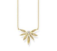 THOMAS SABO Kette 925 Sterlingsilber, 750 Gelbgold Vergoldung
