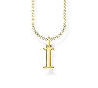 THOMAS SABO Kette Buchstabe I gold 925 Sterlingsilber, 750 Gelbgold Vergoldung