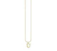 THOMAS SABO Kette Buchstabe U gold 925 Sterlingsilber, 750 Gelbgold Vergoldung