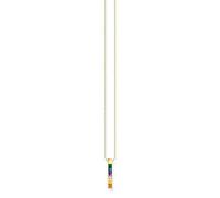 Thomas Sabo KE2113-971-7-L45V - Kette - Sterling Silber verg. Gelbgold - Rainbow - Regenbogen - 45 cm