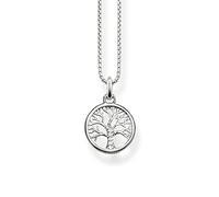 THOMAS SABO Kette ca. 38/40/42 cm mit Bead 925 Sterlingsilber/Zirkonia weiß