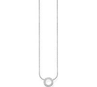 Thomas Sabo Halskette SCKE150207 – Damen – 925 Sterling Silber, Zirkonia-Ring, 45 cm