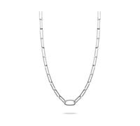 Thomas Sabo Charm-Kette Charm Club Connect Paperclip – 925er Silber (recycelt) – Gr. 50