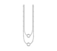 Thomas Sabo Kette Charm Club X0234-001-12 Damen 925 Sterling Silber 40/42,5/45 cm