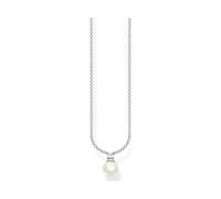 Thomas Sabo Kette mit Perle KE2121-167-14-L45V – Süßwasserzuchtperle Zirkonia Sterling Silber